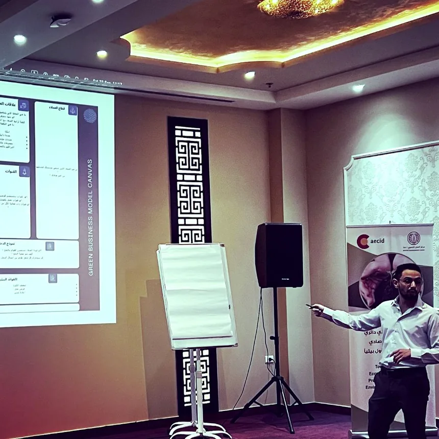 Green business model canvas session, AECID programme