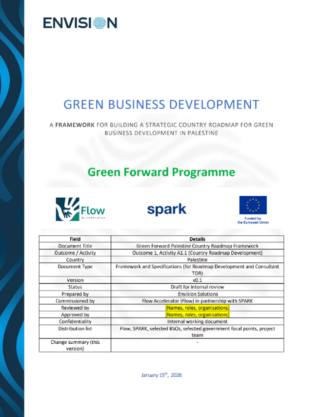 GREEN AND CIRCULAR ECONOMY BEST PRACTICES REPORT