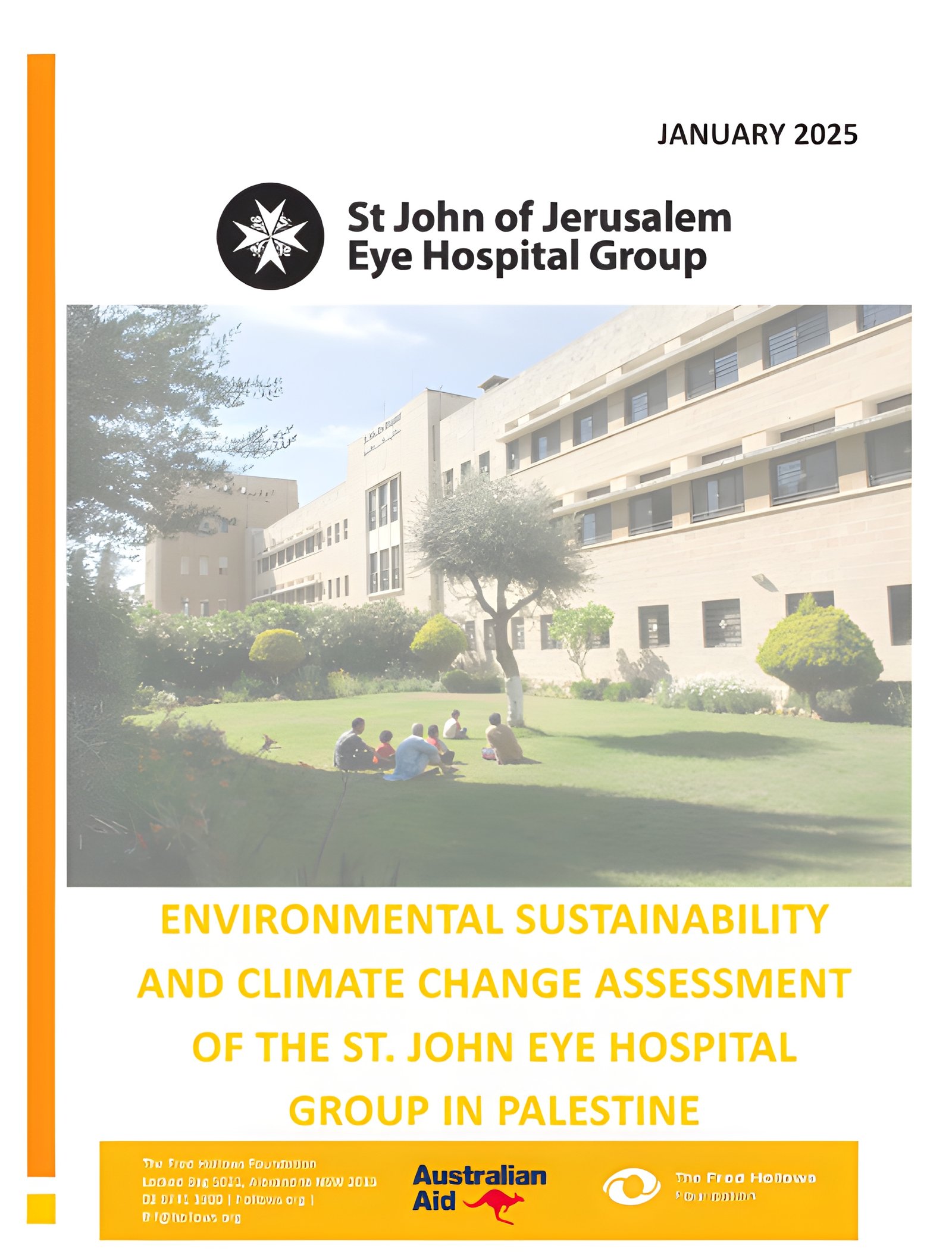 JOHN EYE HOSPITAL GROUP IN PALESTINE